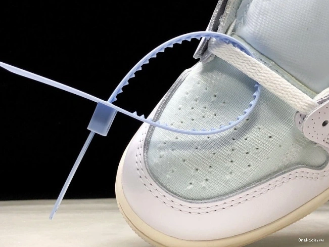 One Kick 1 High Air White Jordan Off-White AQ0818-100 Retro 0727